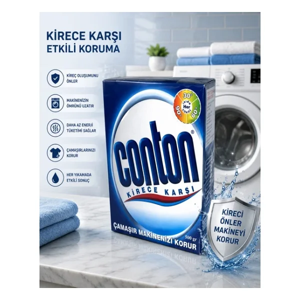 Conton Kireç Önleyici 500 Gr - Görsel 3