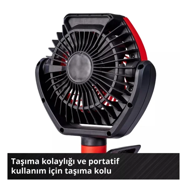 Einhell Gc-Cf 18/110 Li-Solo Akülü Masaüstü Vantilatör - Görsel 8