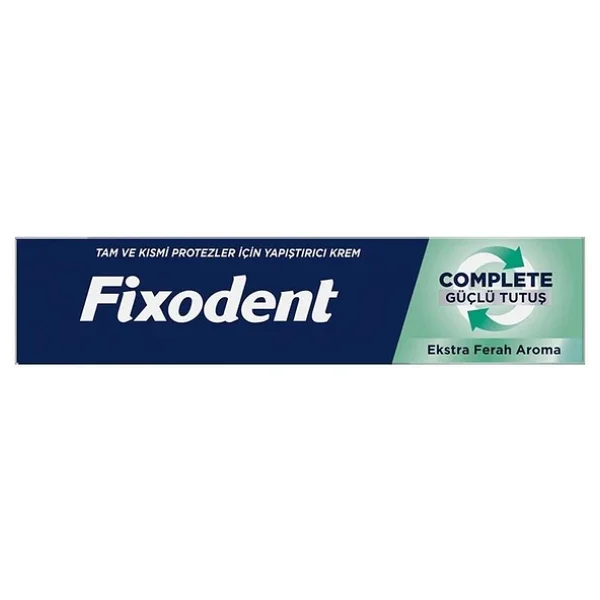 Fixodent Diş Protez Yapıştırıcı Krem Complete Ekstra Ferah 47 Gr - Görsel 3