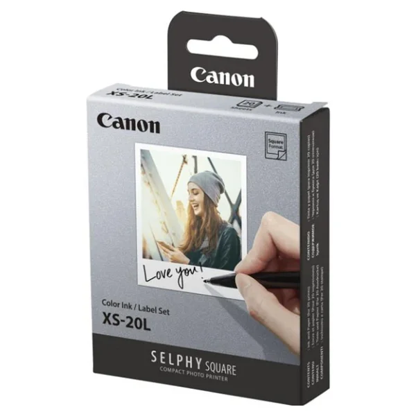 Canon Qx10 Selphy Mürekkep Ve Kağıt Seti XS-20l - Görsel 4