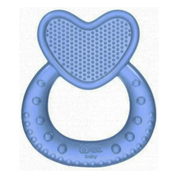Wee Baby 912 Kalpli Silikon Mavi Diş Kaşıyıcı - Görsel 4