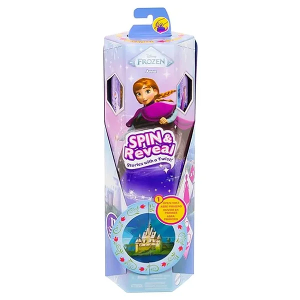 Disney Frozen Karlar Ülkesi Eğlenceli Sürprizler Anna Bebek Jbg60 - Görsel 8