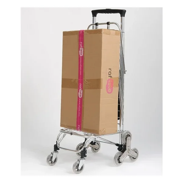 Taşınabilir Katlanabilir Alışveriş Pazar Arabası Altı Tekerlekli Metalik 30 Kg - Görsel 4