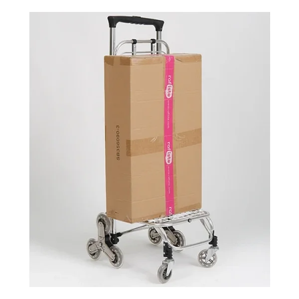 Taşınabilir Katlanabilir Alışveriş Pazar Arabası Altı Tekerlekli Metalik 30 Kg - Görsel 5