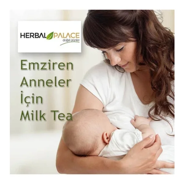 Herbal Palace Milk Tea Emziren Anne Için Çay 250 Gr X 2 Adet - Görsel 3