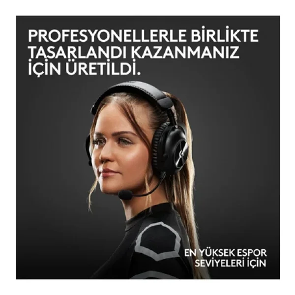 Logitech G Pro X 2 Lightspeed Beyaz 7.1 Kablolu/Kablosuz Kulak Üstü Oyuncu Kulaklığı - Görsel 5