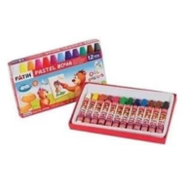 Fatih Pastel Boya 12 Renk 5 Adet - Görsel 4