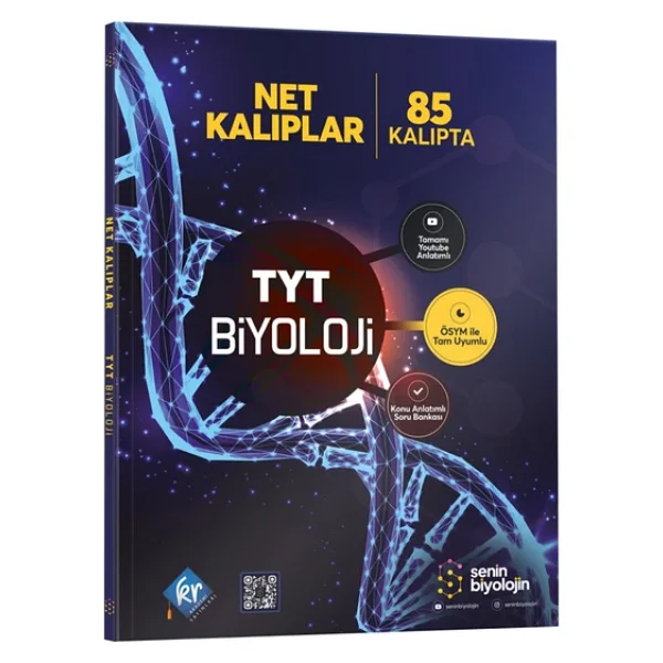 Kr Akademi Yayınları Tyt Senin Biyolojin Net Kalıplar Biyoloji Konu Anlatımlı Soru Bankası - Görsel 4