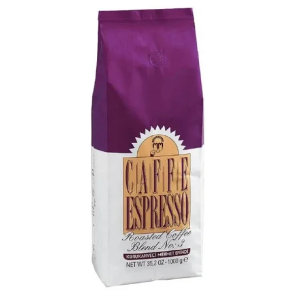 Kurukahveci Mehmet Efendi Espresso No.3 Çekirdek Kahve 1 Kg - Görsel 3