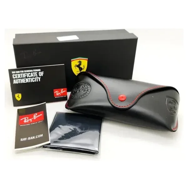 Ray-Ban Scuderia Ferrari 3703m F03011 Gunmetal-Grey Erkek Güneş Gözlüğü - Görsel 4