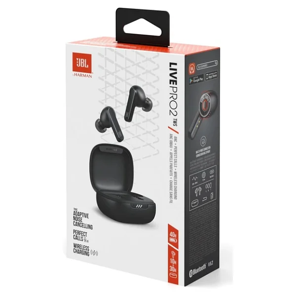 JBL Live Pro 2 TWS Siyah Kulak İçi Bluetooth Kulaklık - Görsel 4