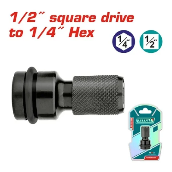 Somun Sökme Bits Uç Tutucu Adaptörü 1/4-1/2 Tac60501 Nms Hırdavat - Görsel 4