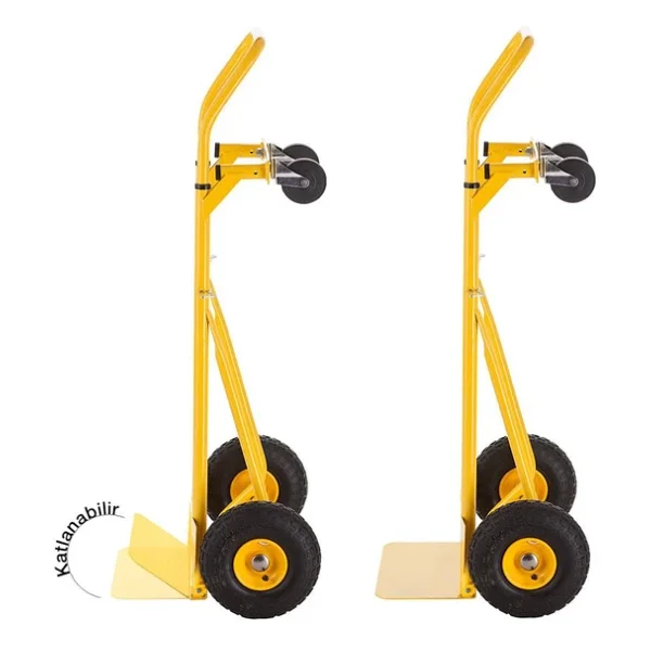 Stanley Mt520 150/200kg Endüstriyel Çok Fonksiyonlu El Arabası - Görsel 7