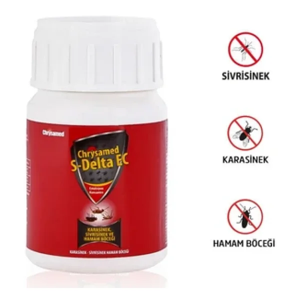 Chrysamed S - Delta Ec Haşere İlacı 50 Ml - Görsel 2