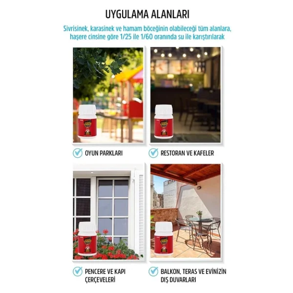Chrysamed S - Delta Ec Haşere İlacı 50 Ml - Görsel 8
