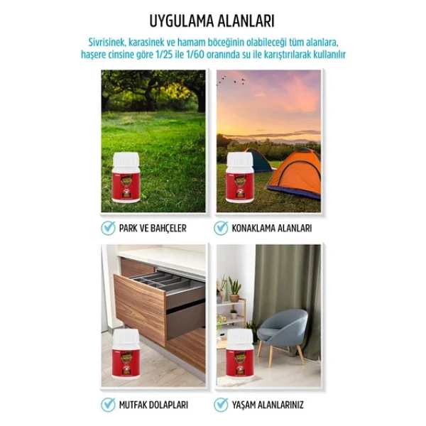 Chrysamed S - Delta Ec Haşere İlacı 50 Ml - Görsel 7