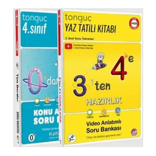 Tonguç Akademi 3'ten 4'e Hazırlık Seti - Görsel 7