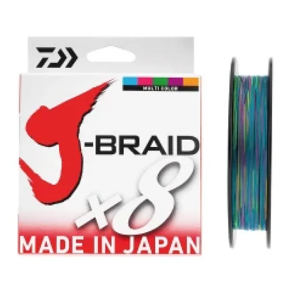 Daiwa J-Braid 8x 150 M 0.18 Mm 12 Kg Multicolor İp Misina - Görsel 5
