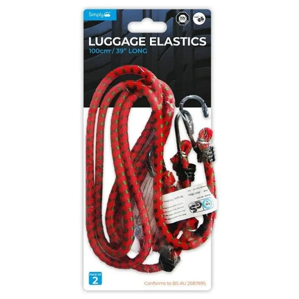 Simply Brands Bagaj Lastigi Kancali 100cm 2 Adet - Görsel 3