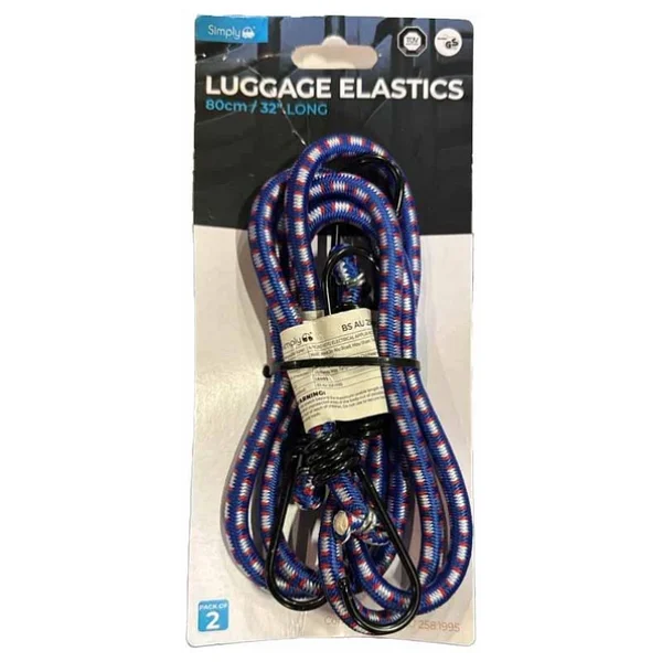 Simply Brands Bagaj Lastigi Kancali 80cm 2 Adet - Görsel 6