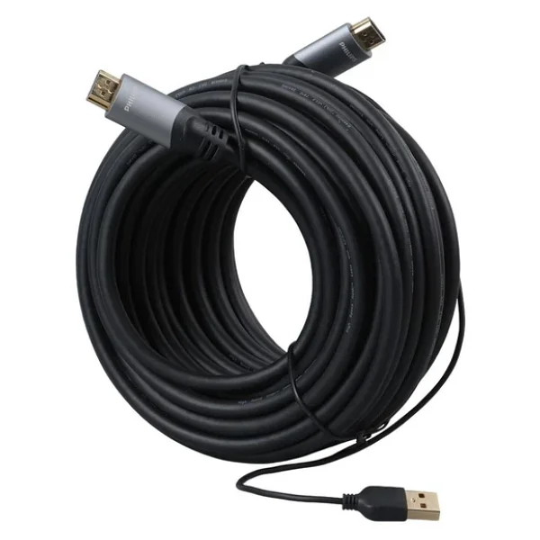 Philips Swl6122b/93 4K 60 Hz 15 Metre USB Güç Kablolu Hdmı Görüntü Kablosu - Görsel 4