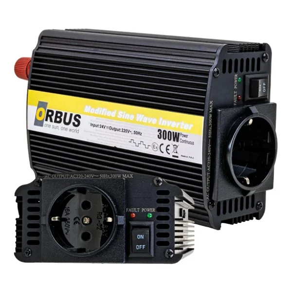 Orbus 24 Volt 300 Watt Modified Sinus İnverter - Görsel 7