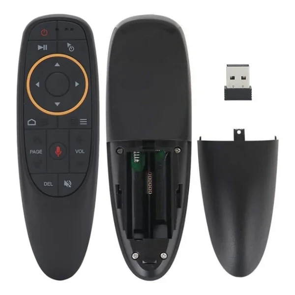 G10 Android-Windows-Linux-TV Box-Mac Os Uyumlu 2.4 GHz Ses Komutlu Wireless Air Mouse Uzaktan Kumanda - Görsel 4