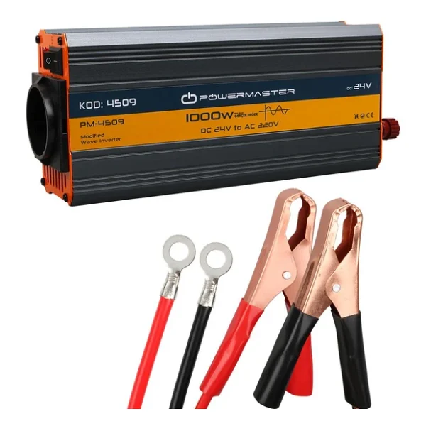 Powermaster Pm-4509 24 Volt - 1000 Watt Modifiye Sinüs İnverter - Görsel 5