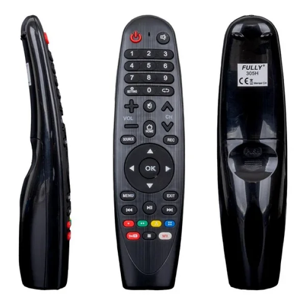 Fully Telenova Youtube-Netflix Tuşlu Lcd-LED Ses Komutsuz LED TV Kumanda - Görsel 3