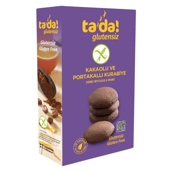 Tada Glutensiz Kakaolu Ve Portakallı 100 Gr Kurabiye - Görsel 5