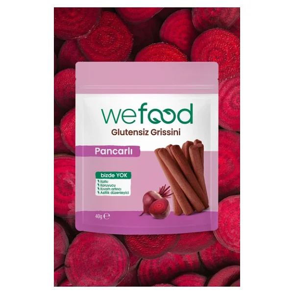 Wefood Glutensiz Grissini Pancarlı 40 G 5'li - Görsel 7