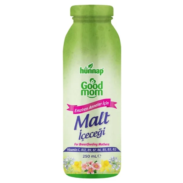 Hünnap Good Mom Emziren Anneler İçin Malt İçeceği 250 Ml - Görsel 4