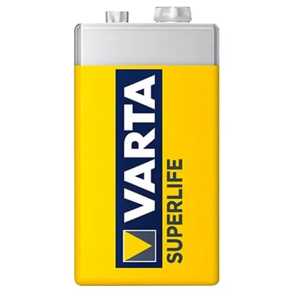 Varta Superlife 12'li Çinko 9v Pil - Görsel 7