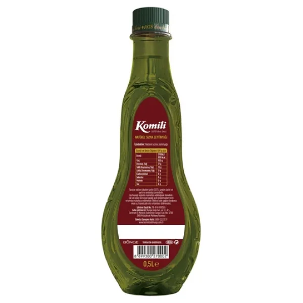 Komili Lezzetlik Meyvemsi Natürel Sızma Zeytinyağı 500 Ml - Görsel 4