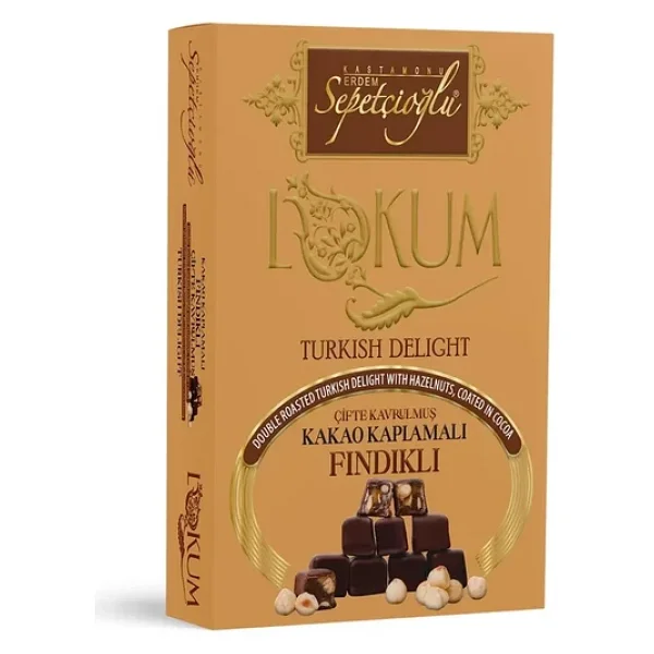 Erdem Sepetçioğlu Kakao Kaplamalı Fındıklı Lokum 200 Gr - Görsel 5