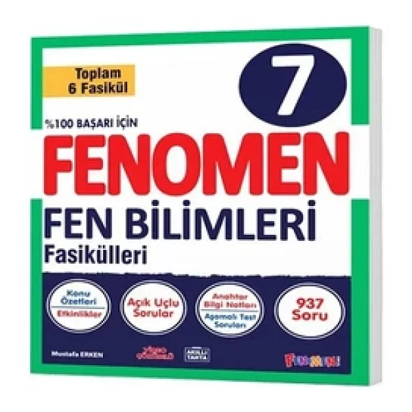 Fenomen Okul Yayınları 7. Sınıf Fen Bilimleri Fasikülleri (6 Fasıkül) - Görsel 4