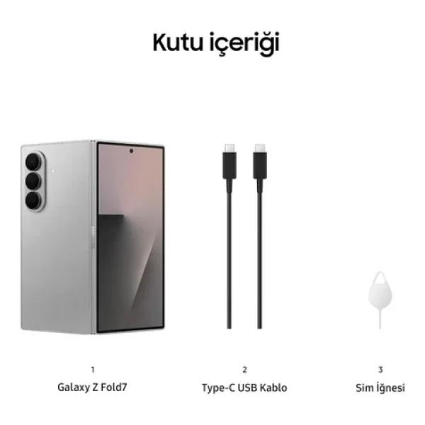 Samsung Galaxy Z Fold 7 512 GB 12 GB Gümüş - Görsel 8