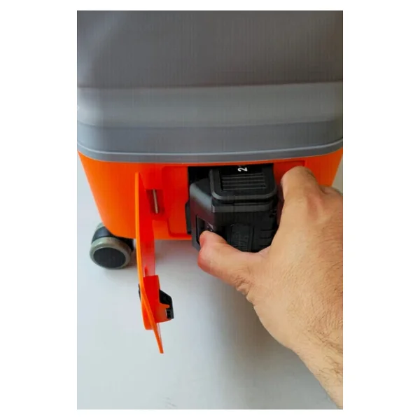 Kraft Hart 21v 4ah Çift Akülü Katlanabilir Basınçlı Yıkama Makinesi 50 Bar Basınç Oto Araba Bahçe - Görsel 6