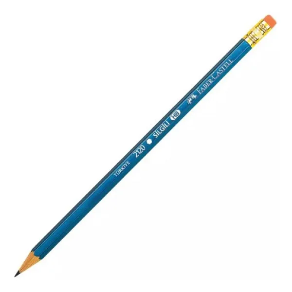 Faber Castell Silgili Kurşun Kalem 12li Hb 2120 - Görsel 5