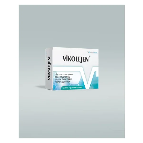 Vikolejen Tip 2 Collagen 30 Tablet - Görsel 3