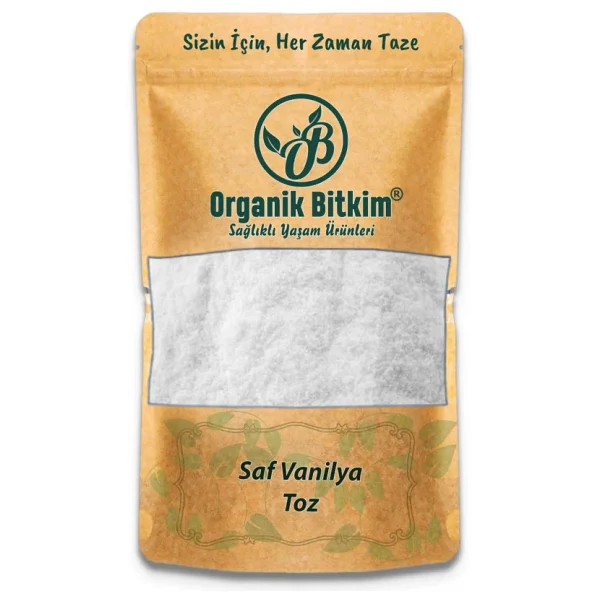 Organik Bitkim 100 Gr Toz Saf Vanilya - Görsel 3