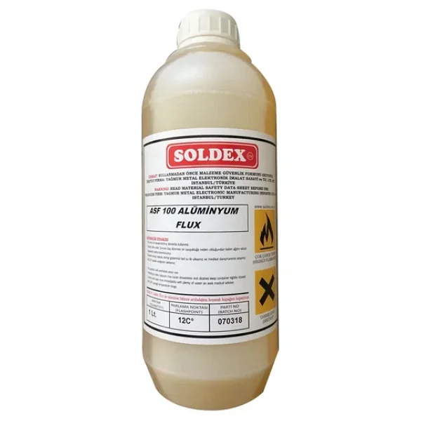 Soldex Asf-24 Alüminyum Flux Lehim Suyu - 1 Lt - Görsel 4