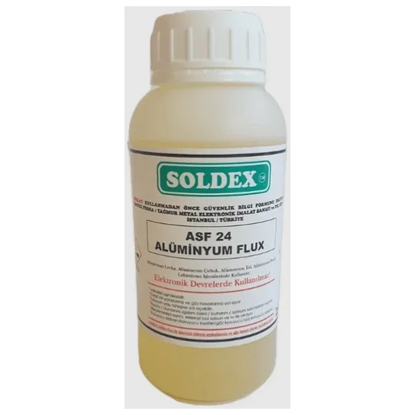 Soldex Asf-24 Alüminyum Flux Lehim Suyu - 250 Ml - Görsel 5
