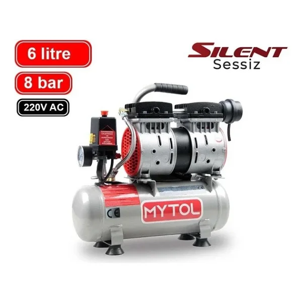 Mytol Ews06 6 Lt 0.75 Hp Sessiz Kompresör - Görsel 4