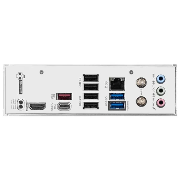 Msı B840m Gaming Plus Wıfı6e AMD Am5 DDR5 Micro Atx Anakart - Görsel 9