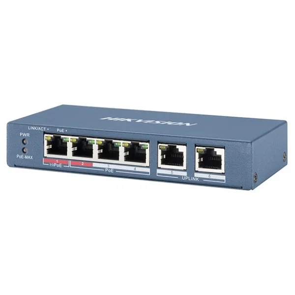 Hikvision Ds-3e0106hp-E 4 Port Poe Switch - Görsel 6
