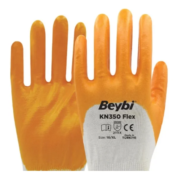 Beybi KN350 Nitril İş Eldiveni 10 Numara - Görsel 4