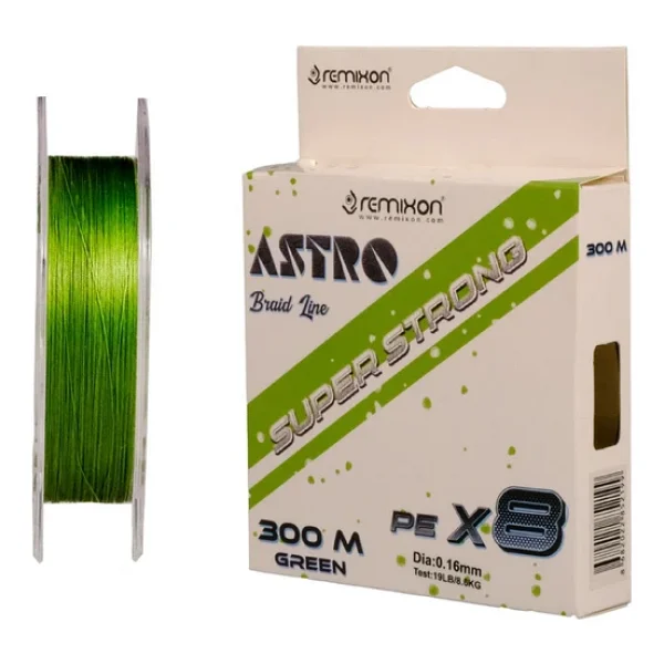 Remixon Astro 8x 300 M 0.13 Mm 8.2 Kg Green İp Misina - Görsel 6