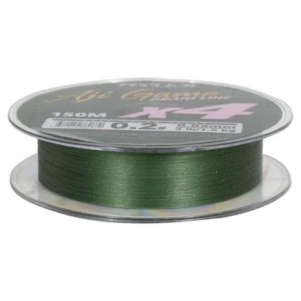 Ryuji Aji Game 4x 150 M 0.03 Mm 2.5 Kg Dark Green İp Misina - Görsel 4