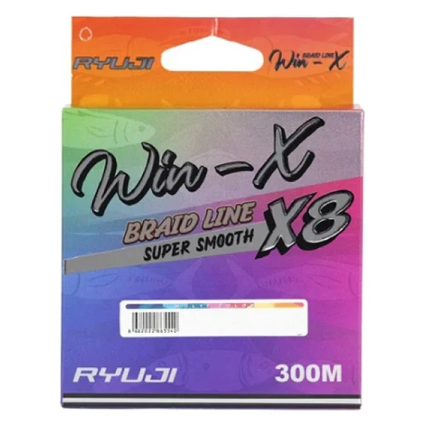 Ryuji Win-X 8x 300 M 0.20 Mm 14.5 Kg Multicolor İp Misina - Görsel 3